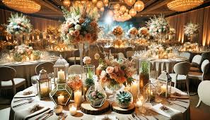 centerpieces at wedding receptions nyt