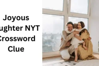 joyous laughter crossword clue nyt
