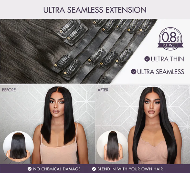 Luvme Hair Clip-In Extensions