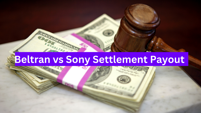 beltran vs. sony settlement