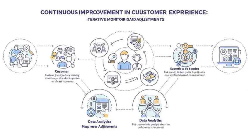Continuous Improvement in Customer Experience: Iterative Monitoring and Adjustments