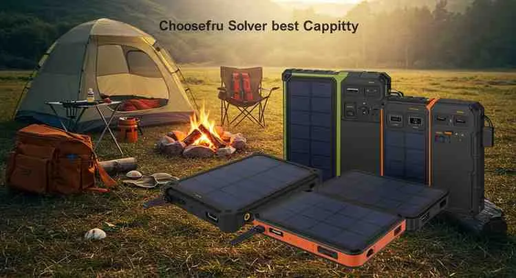 Choosing the Best Solar Power Bank for Summer Camping